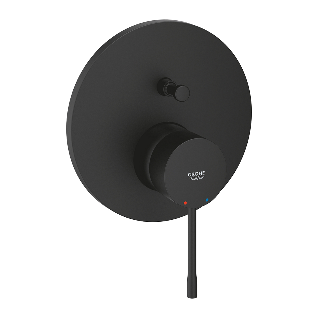 GROHE Essence 24167KF1 concealed mixer with 2-way diverter, phantom black – Grohe 11.23.73.0019